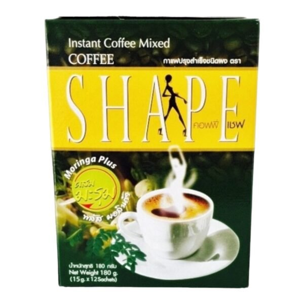Coffee Shape -3 In 1 Coffee W/Moringa 12St